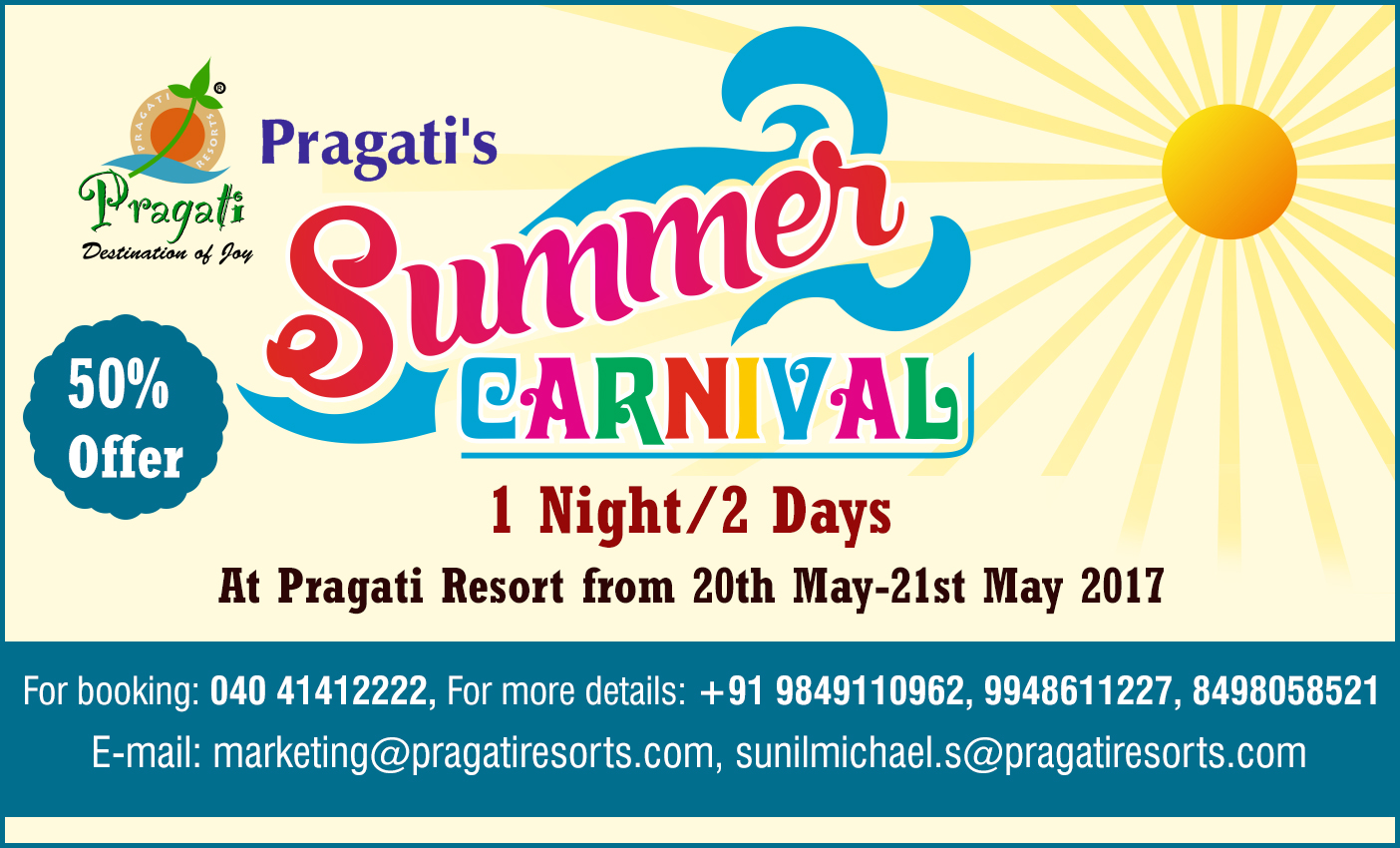 Pragati’s Summer Carnival, Hyderabad, Telangana, India