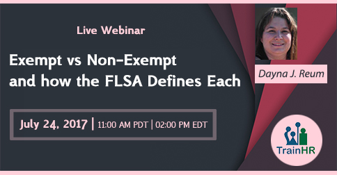Exempt vs Non-Exempt and how the FLSA Defines Each, Fremont, California, United States