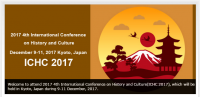 2017 4th International Conference on History and Culture (ICHC 2017)