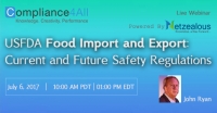 Food - Current and Future Safety Regulations - 2017
