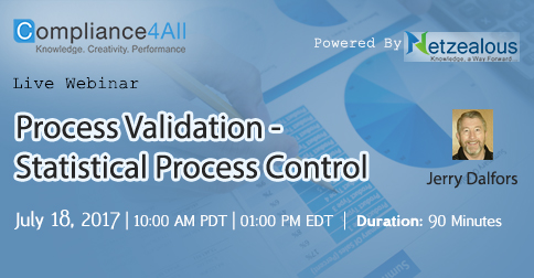 Process Validation - Statistical Process Control - 2017, Fremont, California, United States