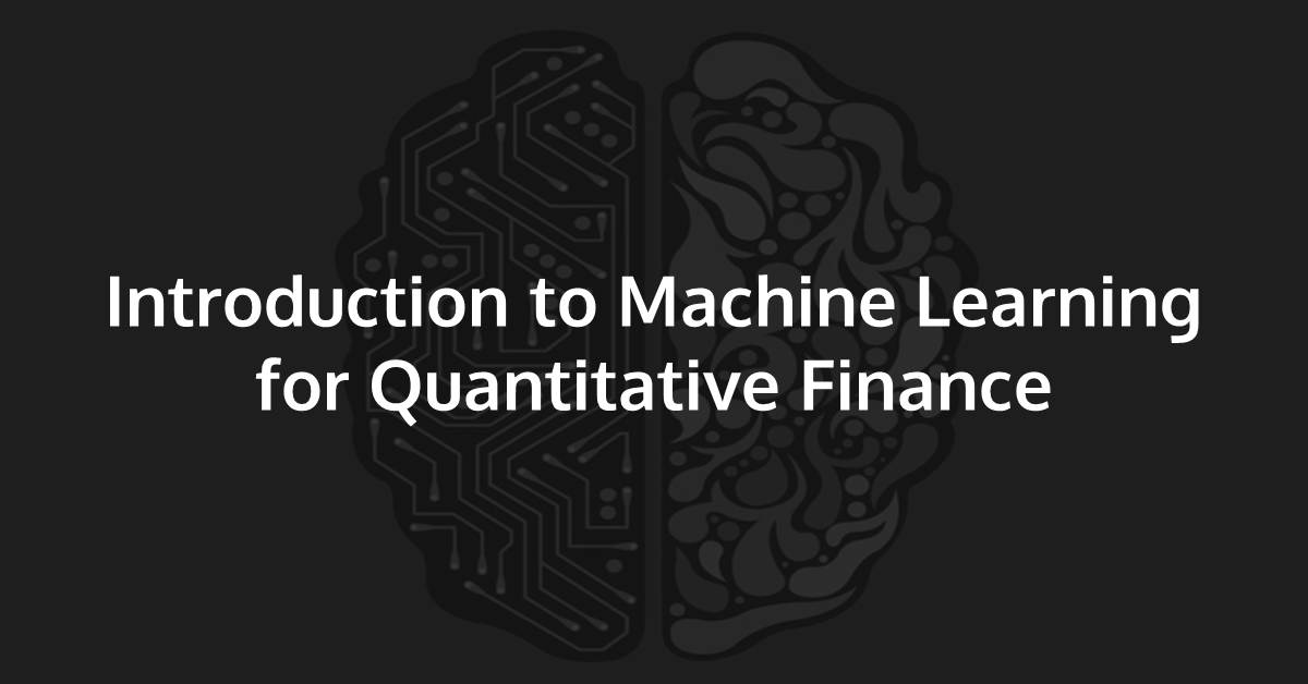 Webinar on Introduction to Machine Learning for Quantitative Finance, Mumbai, Maharashtra, India
