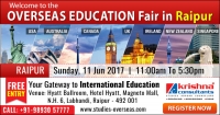 Overseas Education Fair Raipur - Krishna Consultants