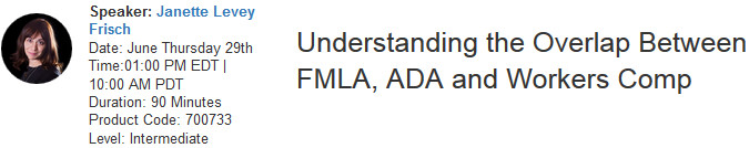 Understanding the Overlap Between FMLA, ADA and Workers Comp, New York, United States