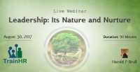 Leadership: Its Nature and Nurture