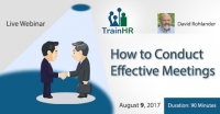 How to Conduct Effective Meetings
