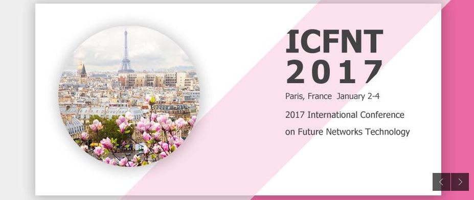 2018 International Conference on Future Networks Technology (ICFNT 2018), Paris, France