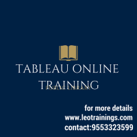Tableau online training in hyderabad,uk,usa | Leotrainings