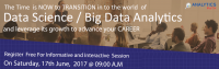 Take a Part in High Interactive Data Science Workshop on 17th June 2017 at Analytics Path @ 9:00 AM