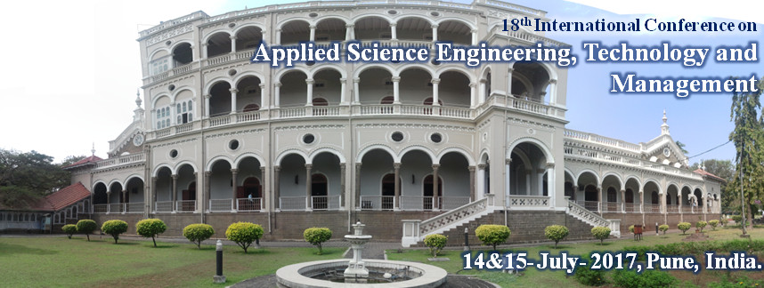 (IOSRD)18th International Conference on Applied Science Engineering, Technology & Management, Pune, Maharashtra, India