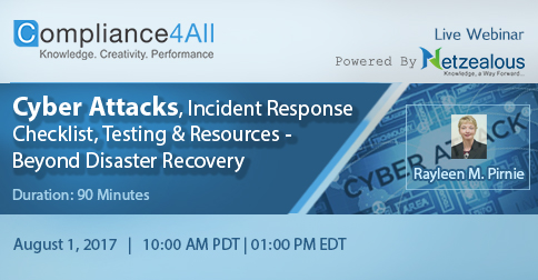 Cyber Attacks, Beyond Disaster Recovery - 2017, Fremont, California, United States
