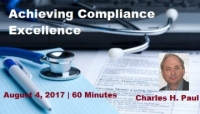 Achieving Compliance Excellence - 2017