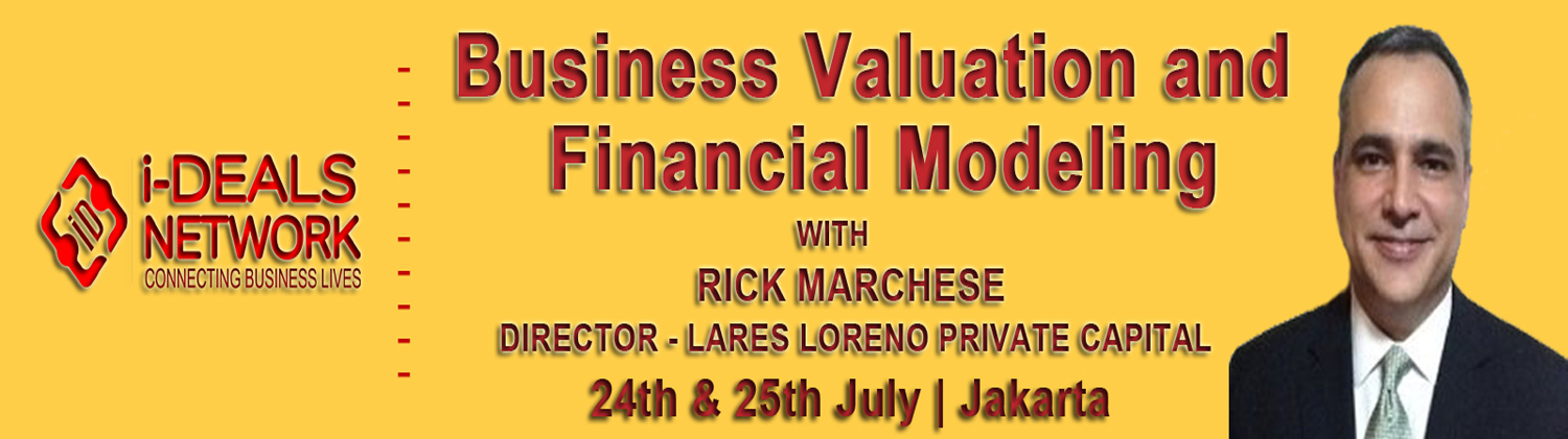 Business Valuation and Financial Modeling Workshop - 24th & 25th July, Jakarta, Jakarta, Indonesia