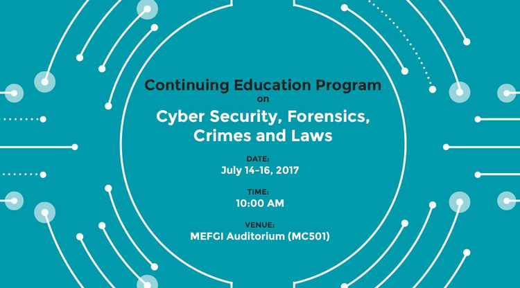 Continuing Education Program on Cyber Security, Forensics, Crimes and Laws, Rajkot, Gujarat, India