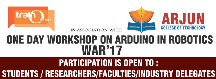 One Day Workshop on ARDUINO in Robotics (War'17), Coimbatore, Tamil Nadu, India