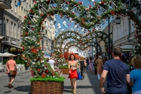Landscape design competition, Moscow Candy and best summer workshops at Moscow Summer. Flower Jam Festival in Russia’s capital