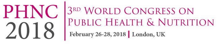3rd World Congress on Public Health and Nutrition, London, United Kingdom
