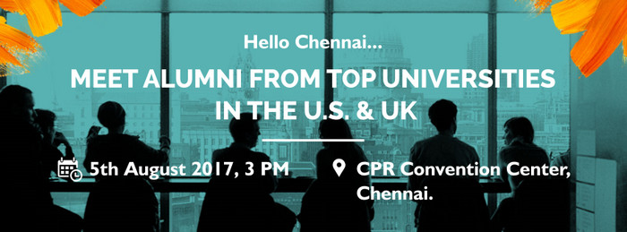 Meet Alumni from Top Universities in the US and UK, Chennai, Tamil Nadu, India