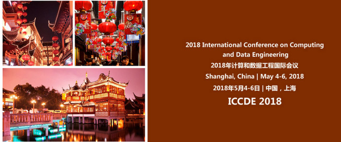 ACM - 2018 International Conference on Computing and Data Engineering (ICCDE 2018), Shanghai, China
