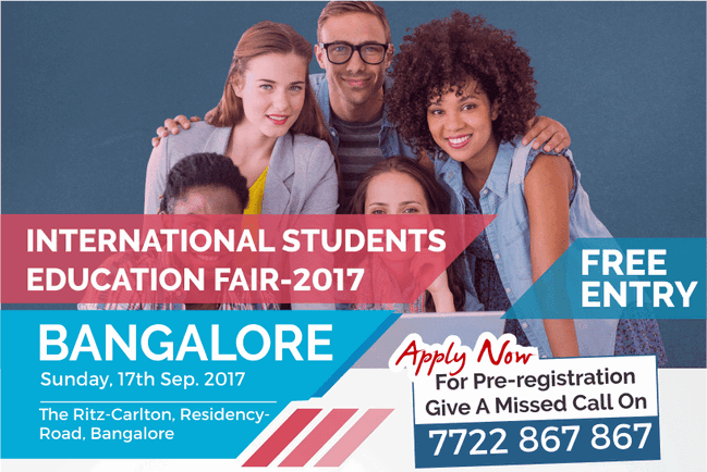 International Students Education Fair(ISEF) - 2017, Bangalore, Bangalore, Karnataka, India