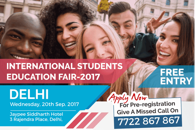 International Students Education Fair(ISEF) - 2017, Delhi, New Delhi, Delhi, India
