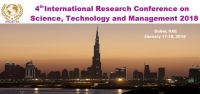 4th International Research Conference on Science, Technology and Management 2018 (IRCSTM 2018)