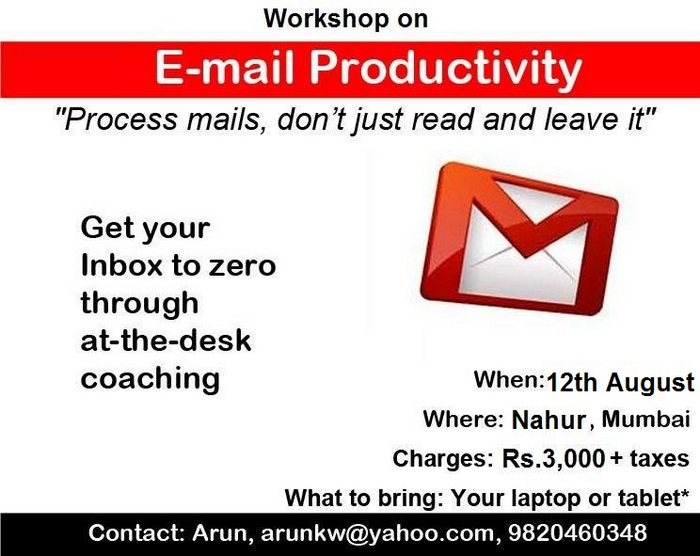 Email Productivity Training, Mumbai, Maharashtra, India
