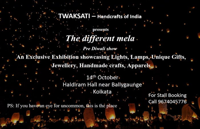 The Different Mela - Pre Diwali Exhibition and sale, Kolkata, West Bengal, India