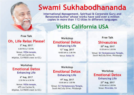 Free Talk on  Oh, Life  Relax Please By Swami Sukhabodhananda, Dallas, Texas, United States