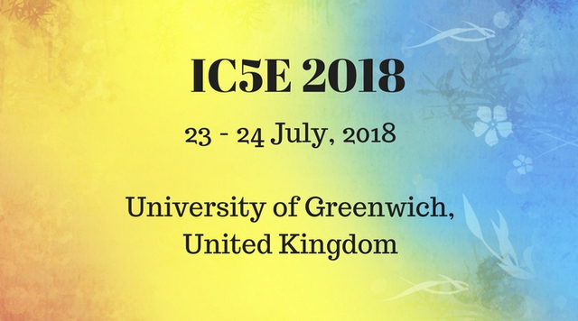 Fifth International Conference on eBusiness, eCommerce, eManagement, eLearning and eGovernance 2018, London, United Kingdom