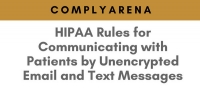 New HIPAA Privacy Rule on discussing Health Issues and Treatments on Emails & Text Messages