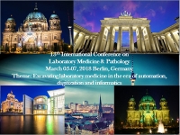 13th International Conference on Laboratory Medicine and Pathology 2018