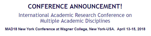 International Academic Research Conference on Multiple Academic Disciplines, New York, United States