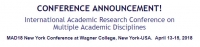 International Academic Research Conference on Multiple Academic Disciplines