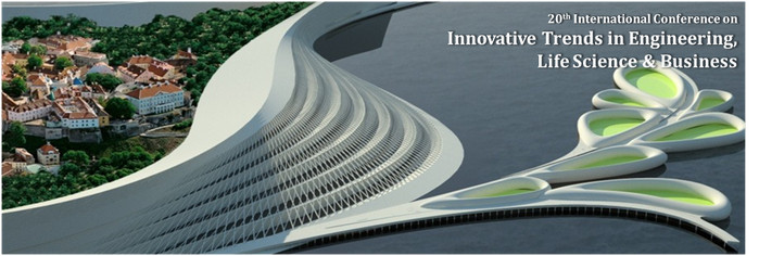20th International Conference on Innovative Trends in Enggineering, Life Science & Business, Chennai, Tamil Nadu, India