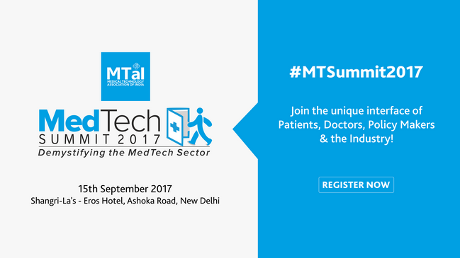 MTaI MedTech Summit 2017, New Delhi, Delhi, India