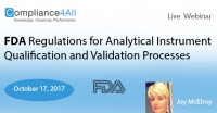 Analytical Instrument Qualification and Validation Processes - 2017