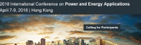 2018 International Conference on Power and Energy Applications (ICPEA 2018)