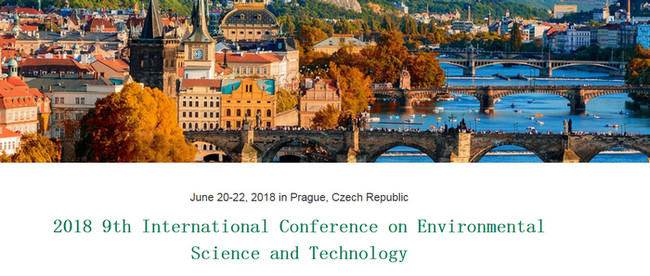 2018 9th International Conference on Environmental Science and Technology (ICEST 2018), Prague, Czech Republic
