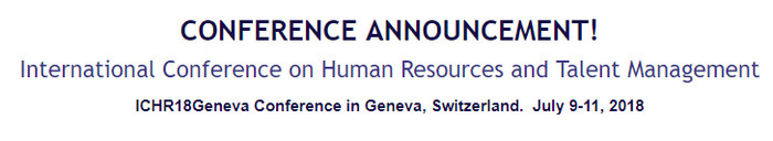 International Conference on Human Resources and Talent Management, Geneva, Switzerland