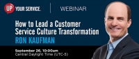 How to Lead a Service Culture Transformation - 26 Sep