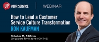 How to Lead a Service Culture Transformation - 11 Oct