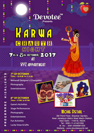 Devotee Presents Karvachauth, North West Delhi, Delhi, India