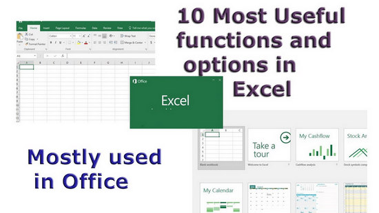 Excel Top 10 Functions and how to use them, Denver, Colorado, United States
