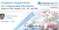 Requirements for Compliance Compounding Pharmacies