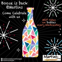 MRP Bottle Nights at Martin’s Restaurant, Margao