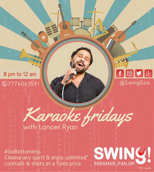 Karaoke Fridays featuring Lancer Ryan, Goa, India
