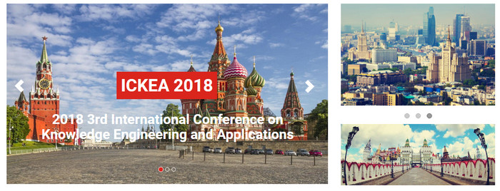2018 3rd International Conference on Knowledge Engineering and Applications (ICKEA 2018)+IEEE, Ei Compendex & Scopus, Moscow, Russia