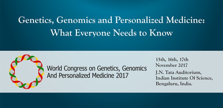 World Congress on Genomics, Genomics  and Personalized Medicine - 2017, Bangalore, Karnataka, India