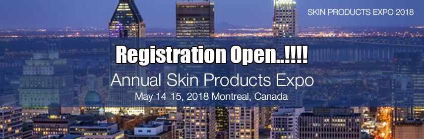 Skin care products - Annual Skin Products Expo, Manitoba, Canada